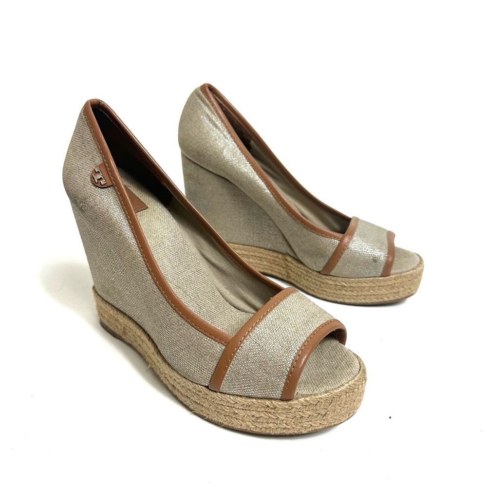 Women's Beige Wedge Shoes